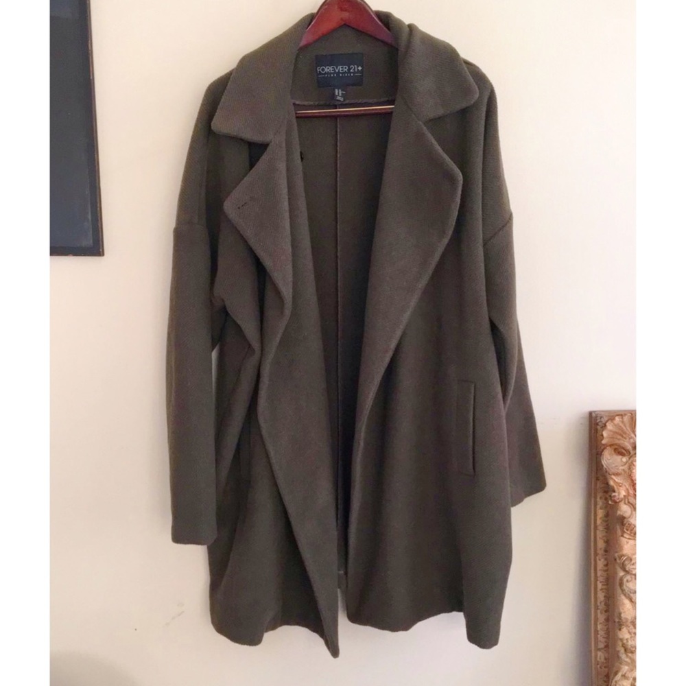 Forever 21 3XL Wool Coat